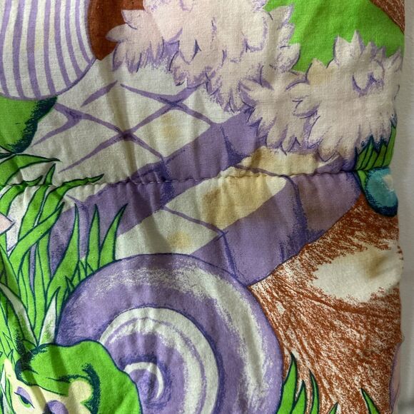 Vintage Hasbro Glo Friends 1983 Sleeping Bag Glo Worms Bugs 80s 52" x 26" - Picture 11 of 12